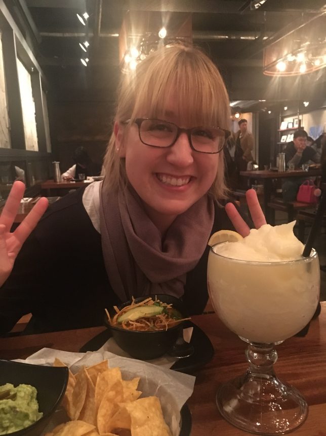 Margaritas! They are hard to come by in Asia :) 