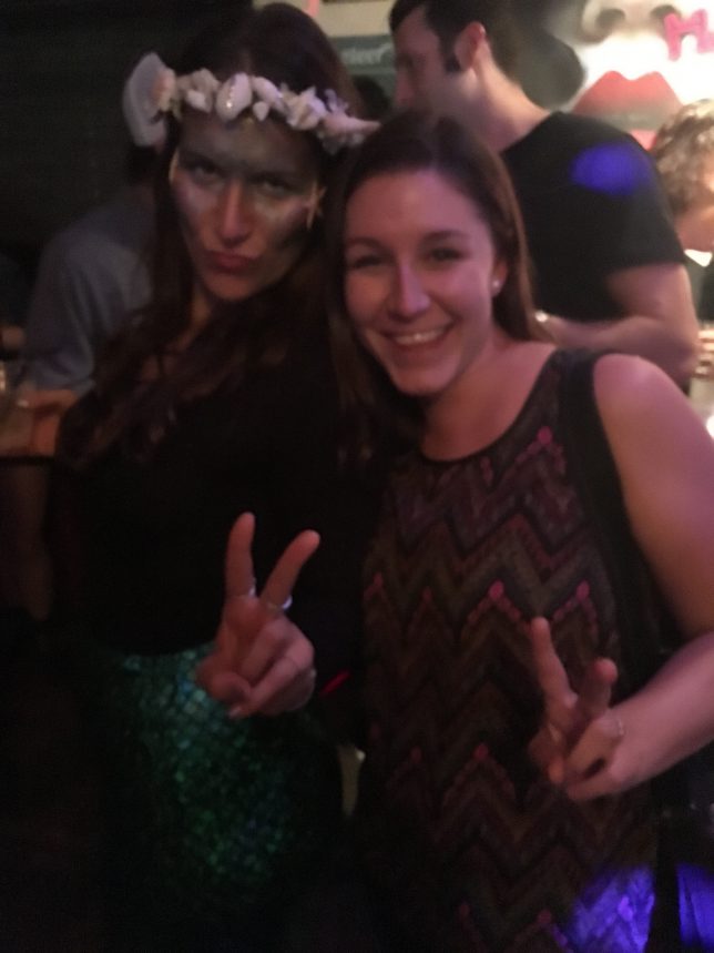 So good seeing Meredith! Although we were the kids who didn't wear a costume to the Halloween party (how embarrassing...)