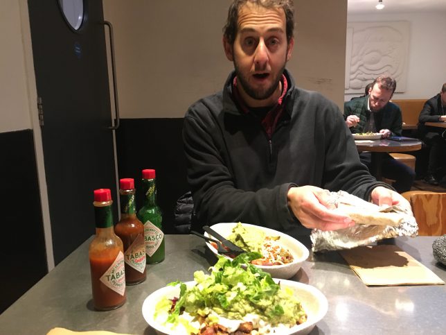 We found Chipotle and my heart (and stomach) was very happy