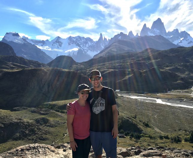 March in El Chalten, Argentina (Patagonia)